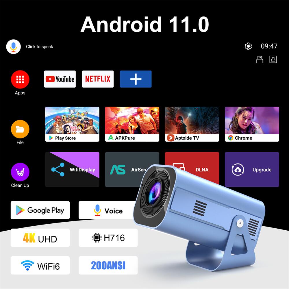 H96Max B11 Allwinner H716 android Projector: Revolutionizing Home Entertainment