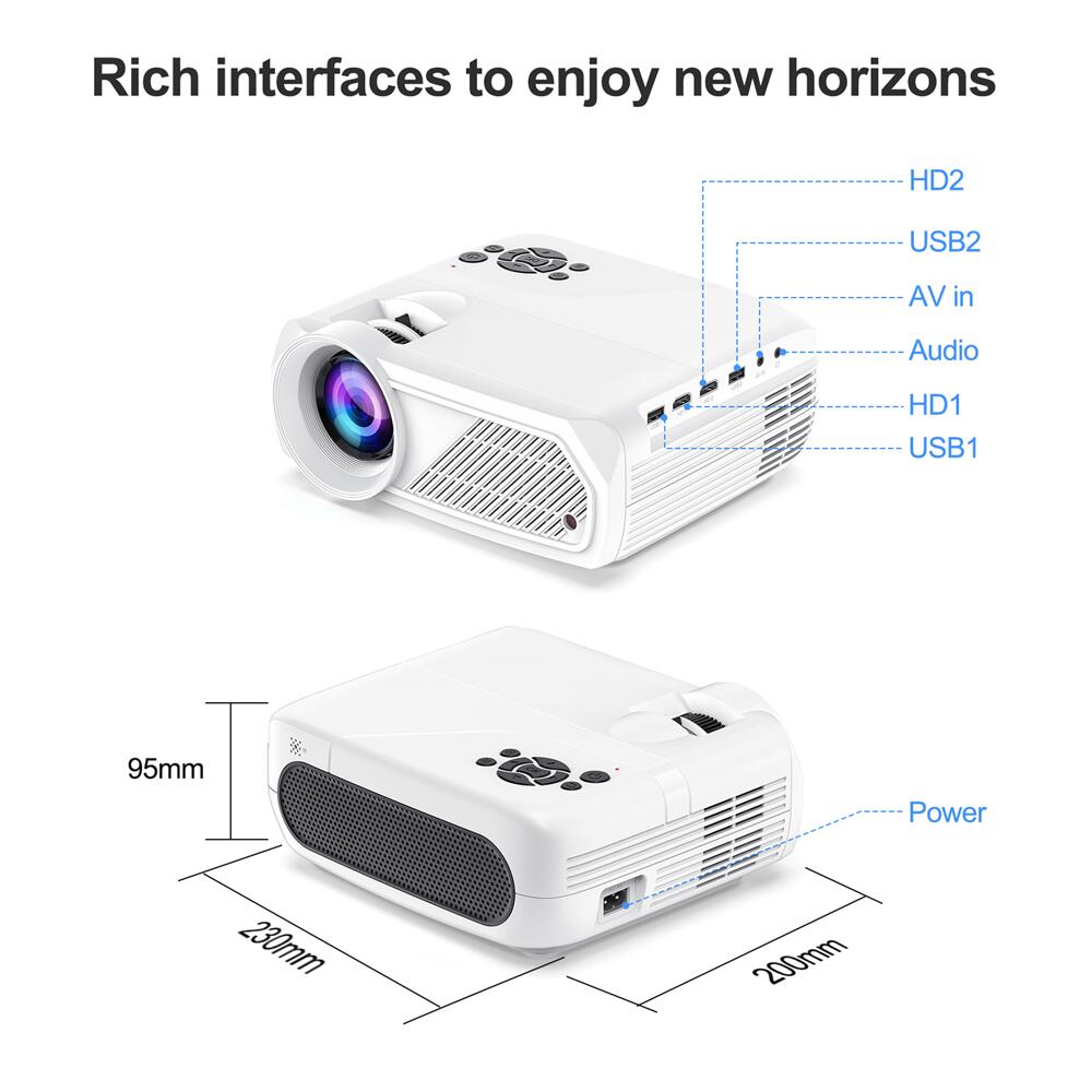 OEM H96Max PJ-X6 Allwinner H713 android Projector: Entertainment Made to Order