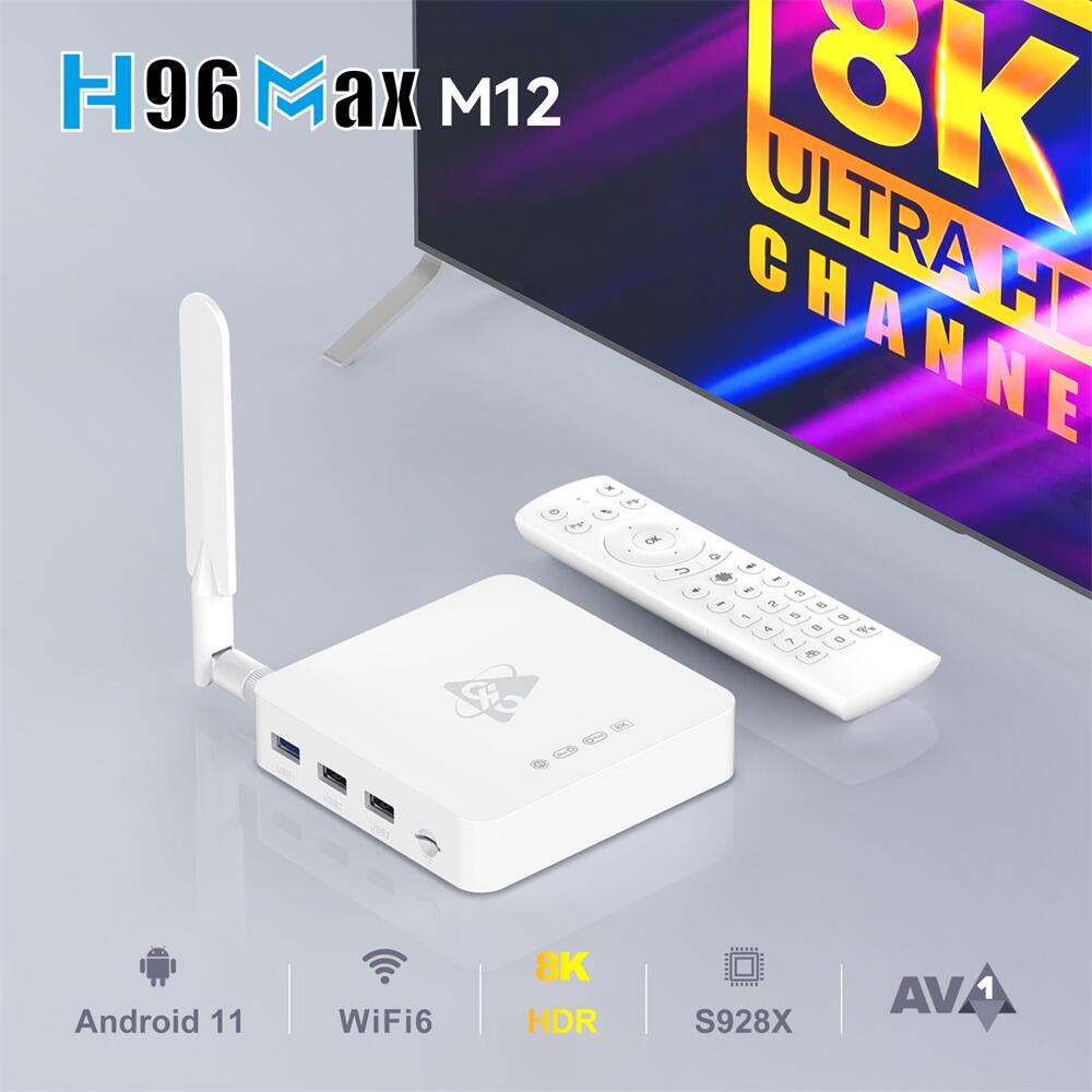 H96 MAX M12 Amlogic S928X IPTV box: China-Manufactured Entertainment Marvel