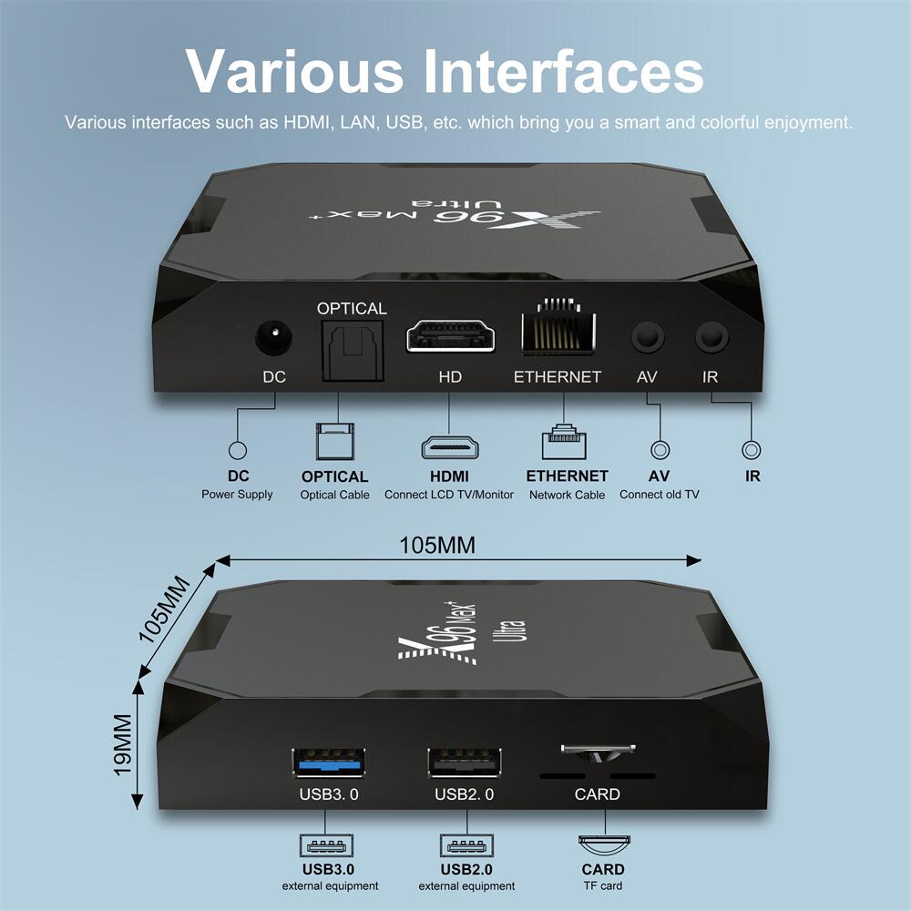 X96max+Ultra amlogic S905X4 ott tv box: Your Perfect Home Theater System