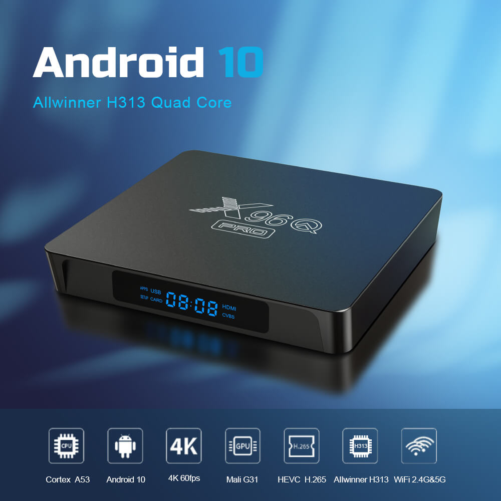 X96Q Pro Allwinner H313 android tv box: A Cut Above the Rest