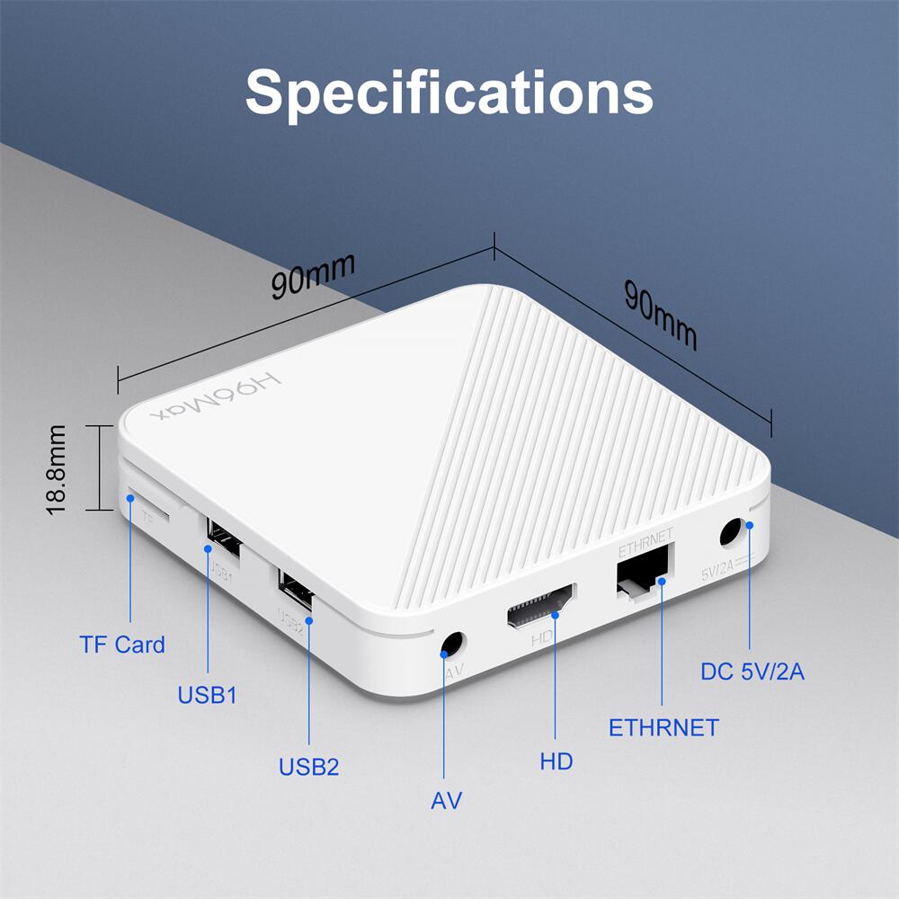 OEM H96 Max H313 Allwinner H313 android tv box: Redefining Entertainment Standards